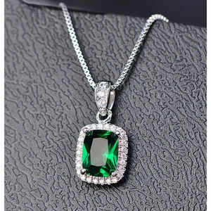 zirconia necklace